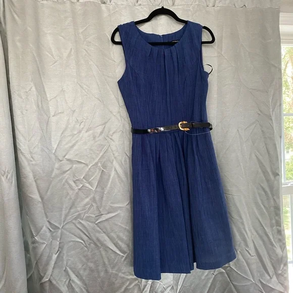 Ellen Tracy | Dresses | Nwt Blue Denim Ellen Tracy Dress | Poshmark